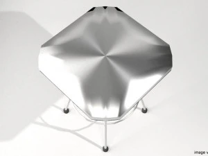 meja persegi Model 3D