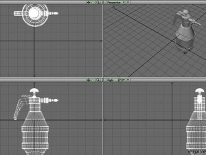 bottle sprayer type 2 3D Model