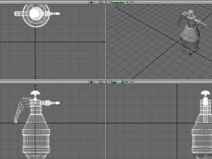bottle sprayer type 2 3D Model