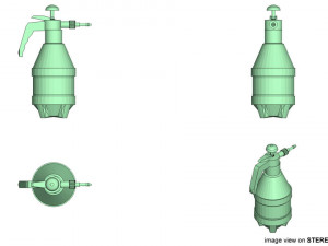 bottle sprayer type 2 3D Model