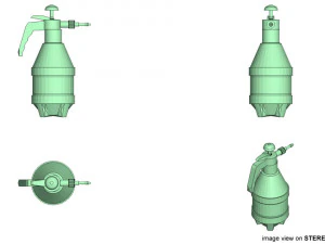 bottle sprayer type 2 3D Model