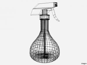 bottle sprayer type 3 3D Model