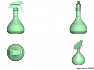 bottle sprayer type 3 3Dモデル