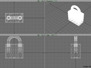 key lock 3D Model