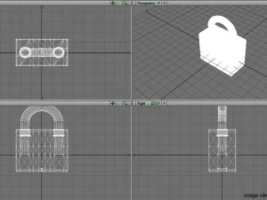 key lock 3D Model