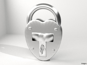 padlock 3Dモデル