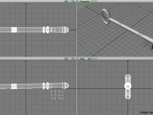 skeleton key 3D Model