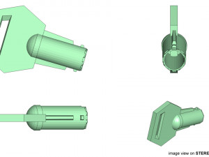 tubular key Model 3D