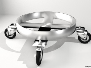 gas cylinder trolley 3Dモデル