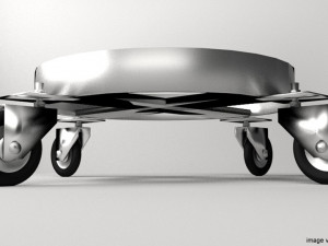 gas cylinder trolley 3D Model