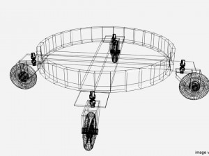 gas cylinder trolley 3D Model