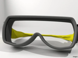 护目镜2型 3D 模型