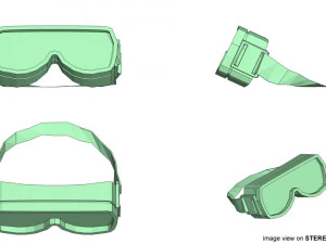 goggles type 2 3D Model