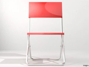 folding chair type 1 3D Model