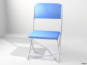 sedia pieghevole tipo 2 Modello 3D