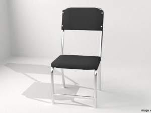 folding chair type 3 3D Модель
