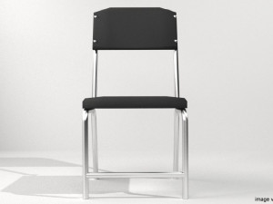 folding chair type 3 3D 모델