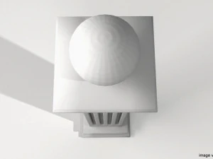 기둥 유형 1 3D 모델