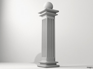 pillar type 1 3D Model