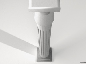 pillar type 2 3D Model