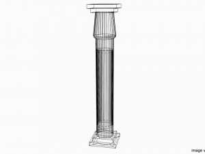 pillar type 2 3D Model