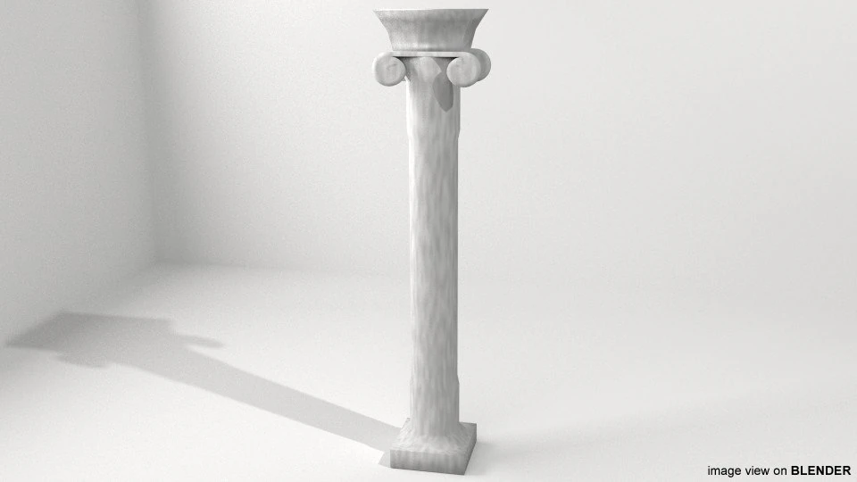 pillar type 3 3D Model .c4d .max .obj .3ds .fbx .stl .blend