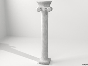 pillar type 3 3D Model