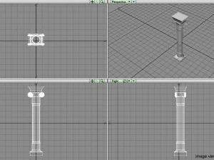 pillar type 3 3D Model