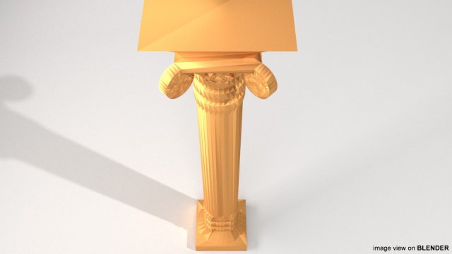 pillar type 4 3D Модель .c4d .max .obj .3ds .fbx .stl .blend 