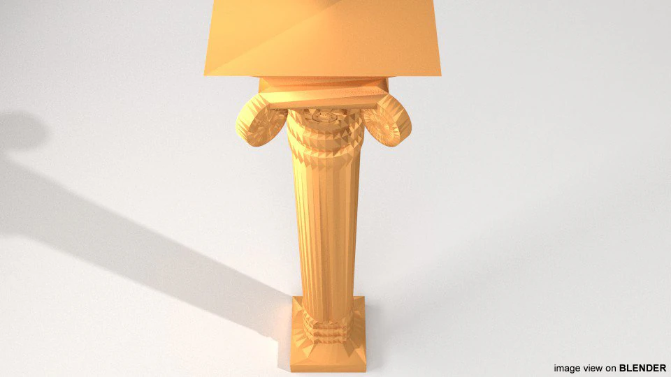 pillar type 4 3D Model .c4d .max .obj .3ds .fbx .stl .blend 