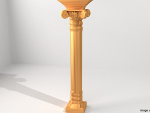 pillar type 4 3D Модель