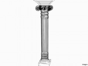 pillar type 4 3D Модель