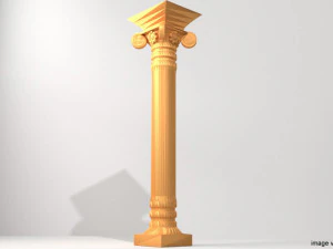 pillar type 4 3D Model