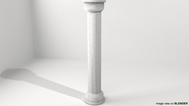 pillar type 5 3D 模型 .c4d .max .obj .3ds .fbx .stl .blend 
