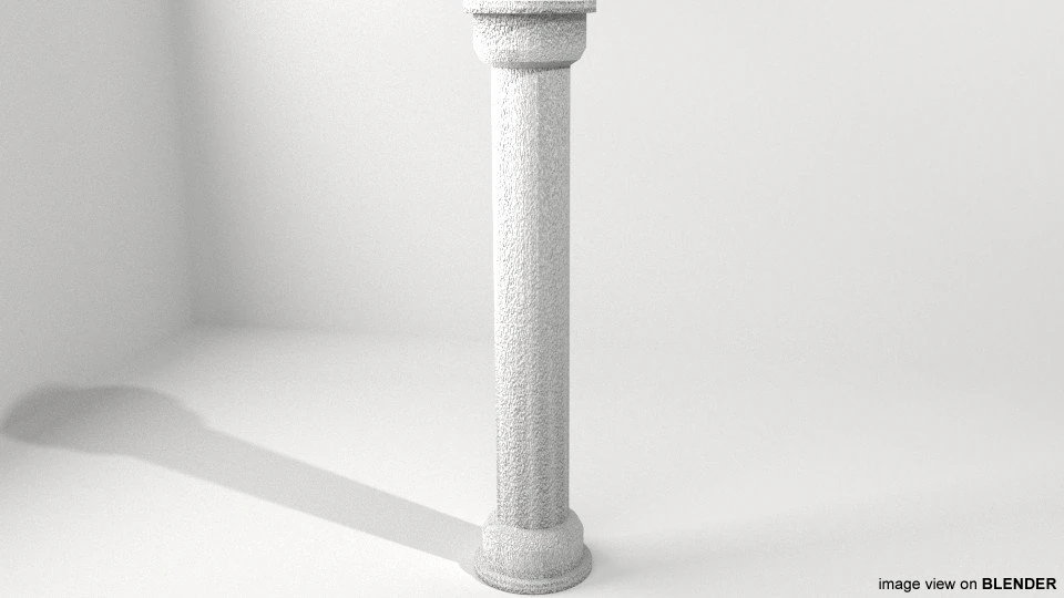 pillar type 5 3D Model .c4d .max .obj .3ds .fbx .stl .blend 