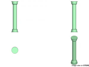 pillar type 5 3D Model
