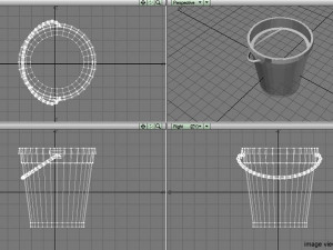 water bucket Model 3D