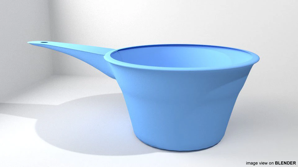 water dipper 3D Model .c4d .max .obj .3ds .fbx .stl .blend