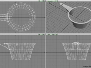 water dipper 3D Model