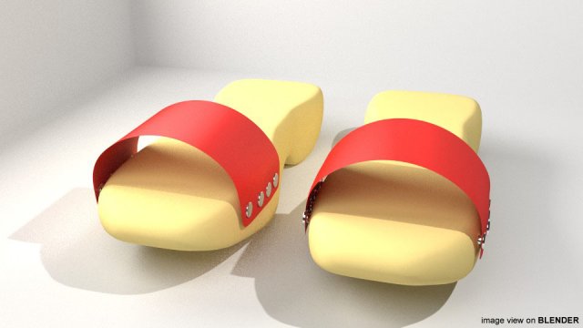 clog Model 3D .c4d .max .obj .3ds .fbx .stl .blend 