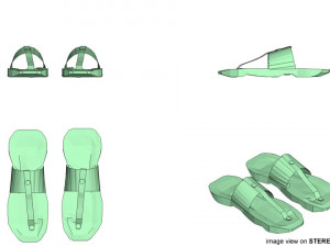 sandal 3Dモデル