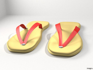slippers Modelo 3D