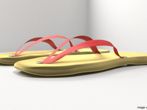 slippers 3D-Modell