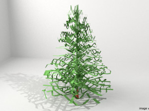 christmas tree type 1 3D मॉडल
