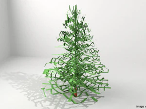 yılbaşı ağacı tip 1 3D Model