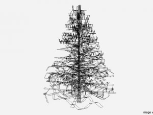christmas tree type 1 3D Model