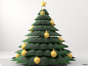christmas tree type 2 3D Model