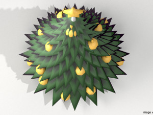 christmas tree type 2 3D Model