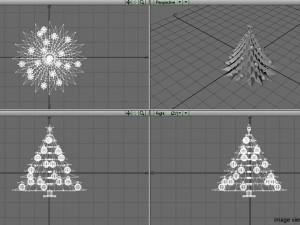 christmas tree type 2 3D Model