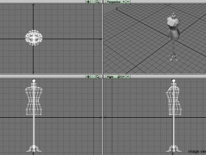 mannequin dress display 3D Модель